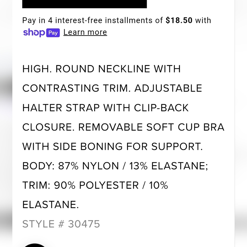 Seafolly Bikini Top - Picture 12 of 14